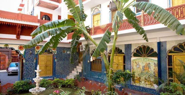 Krishna Prakash Heritage Haveli Джодхпур Екстер'єр фото