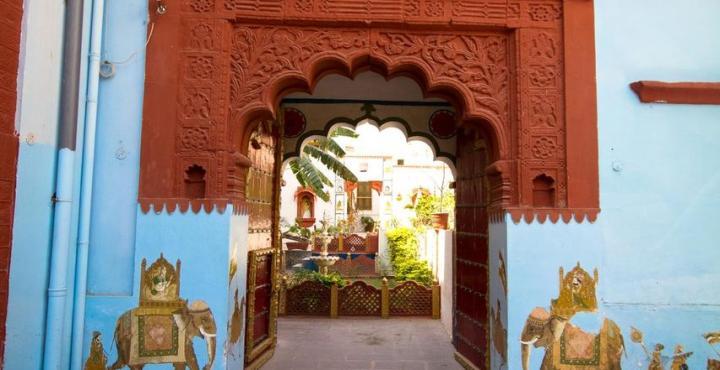 Krishna Prakash Heritage Haveli Джодхпур Екстер'єр фото